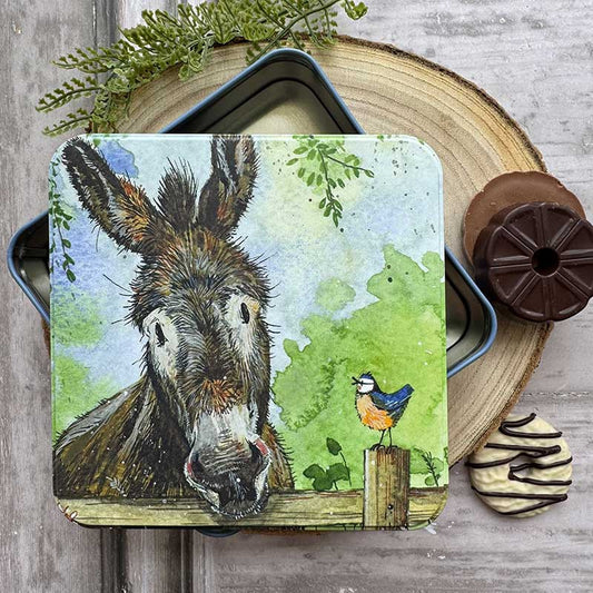 Vierkant blik Large Donkey - Alex Clark