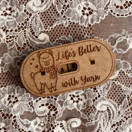Houten toerenteller Life's Better