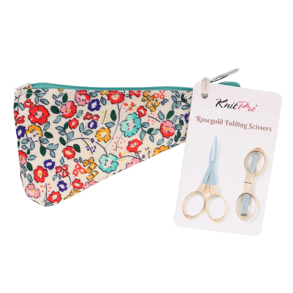 Opvouwbare schaar met etui - KnitPro