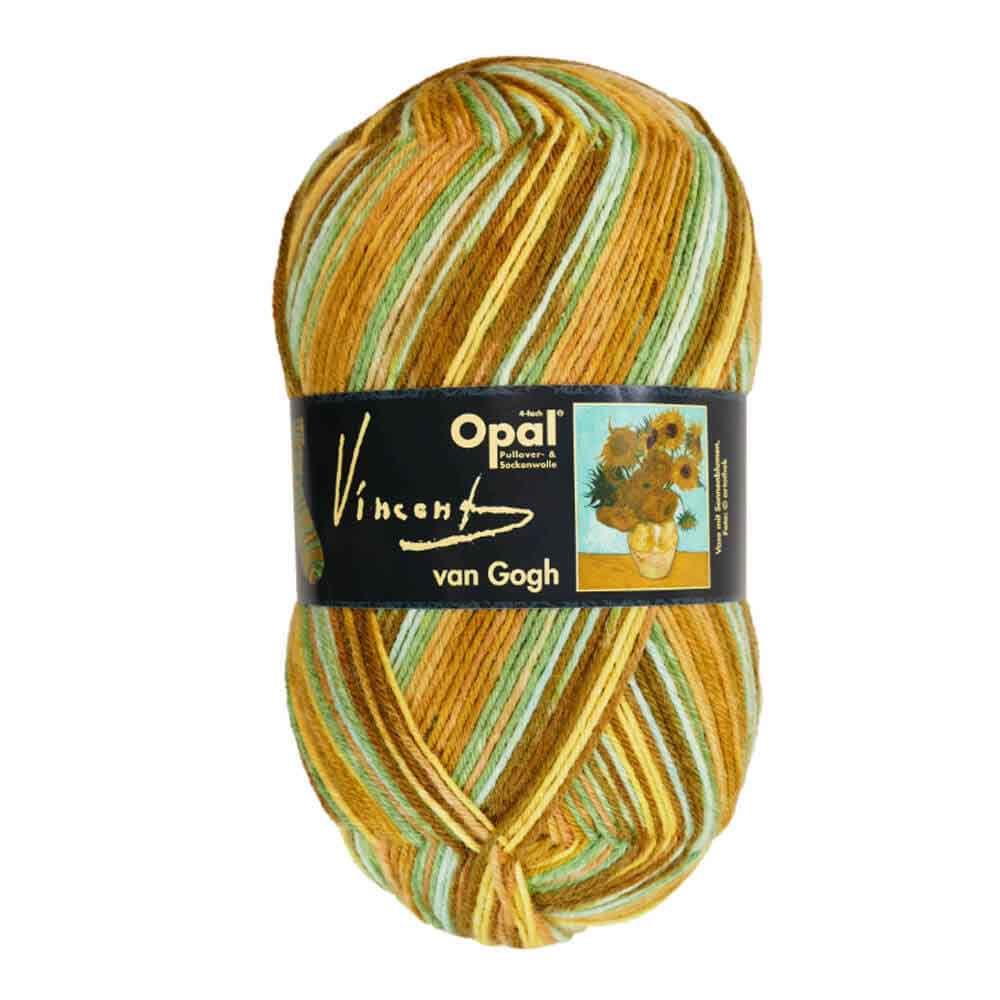 Sokkenwol 5432 geel/groen - Opal van Gogh