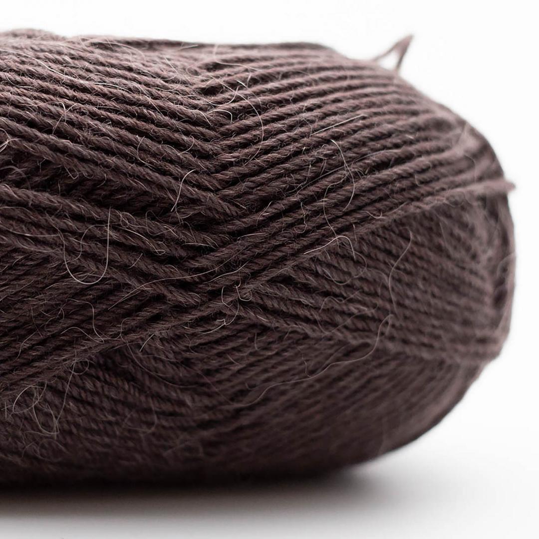 Edelweiss Alpaca 4-ply 024 Dark Brown - Kremke Soul Wool