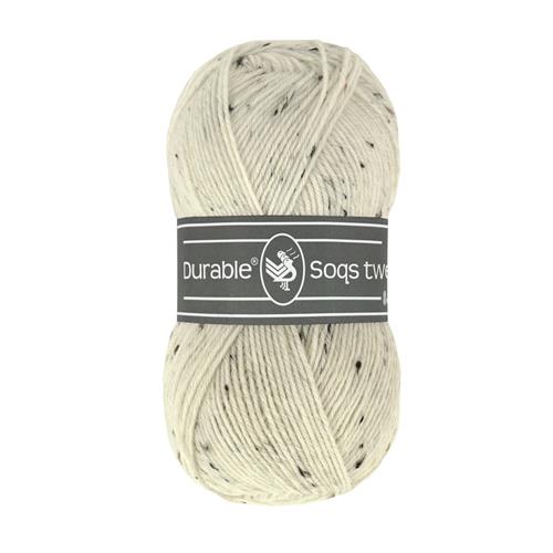 Sokkenwol Tweed 326 Ivory - Durable Soqs