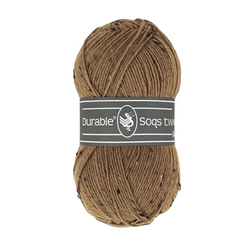 Sokkenwol Tweed 2218 Hazelnut - Durable Soqs