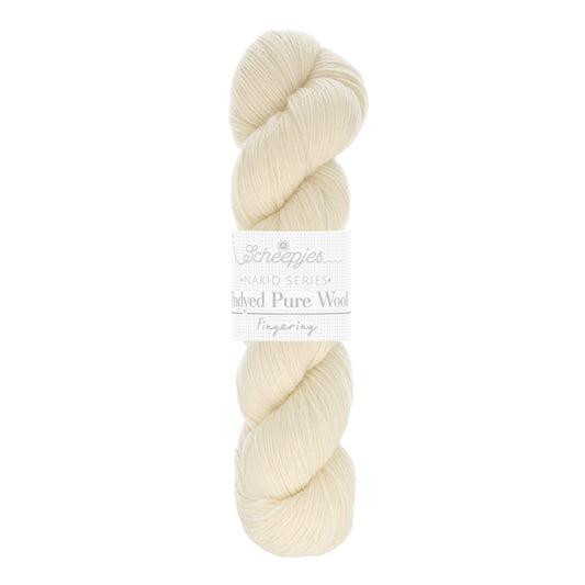 Nakid S. Undyed Pure Wool Fingering - Scheepjes