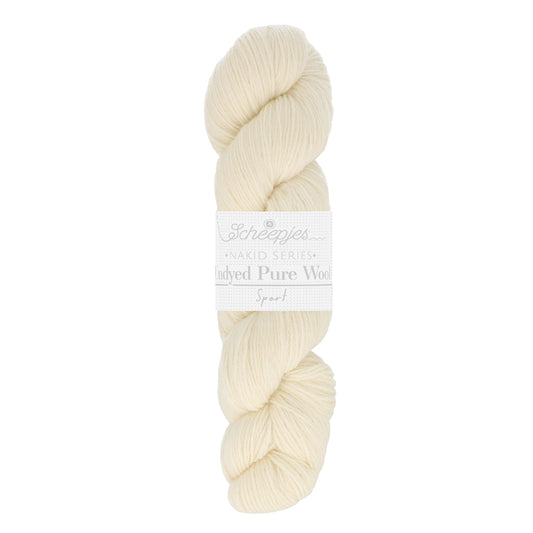 Nakid S. Undyed Pure Wool Sport - Scheepjes