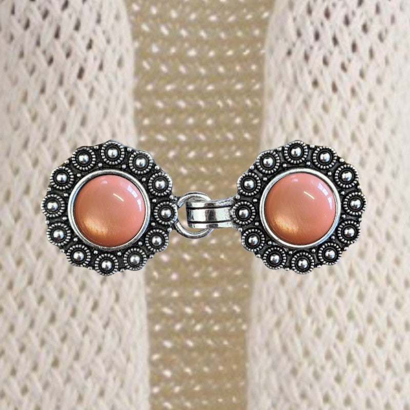 Vest clip Zilver Coral - Urban Hippies