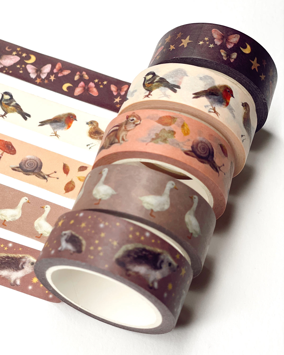 Washi tape Moonlit Moths - Iris Esther