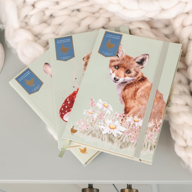 Notitieboek Vos The Curious Cub - Wrendale