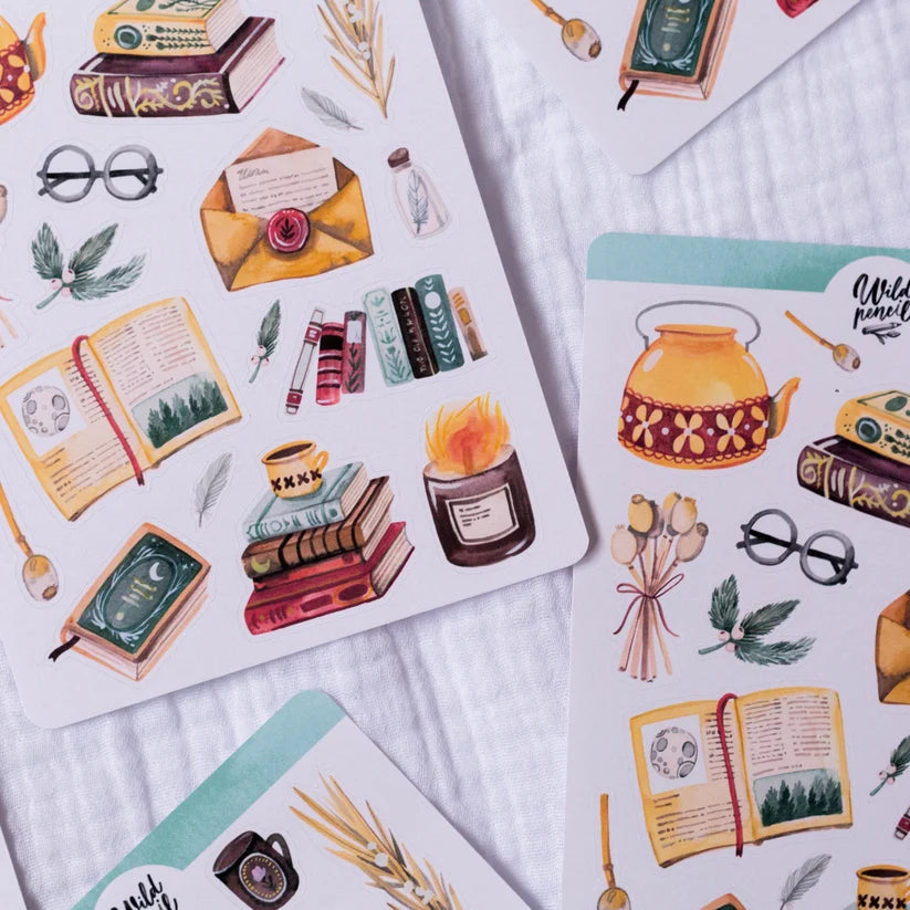 Stickervel Library - Wild Pencil
