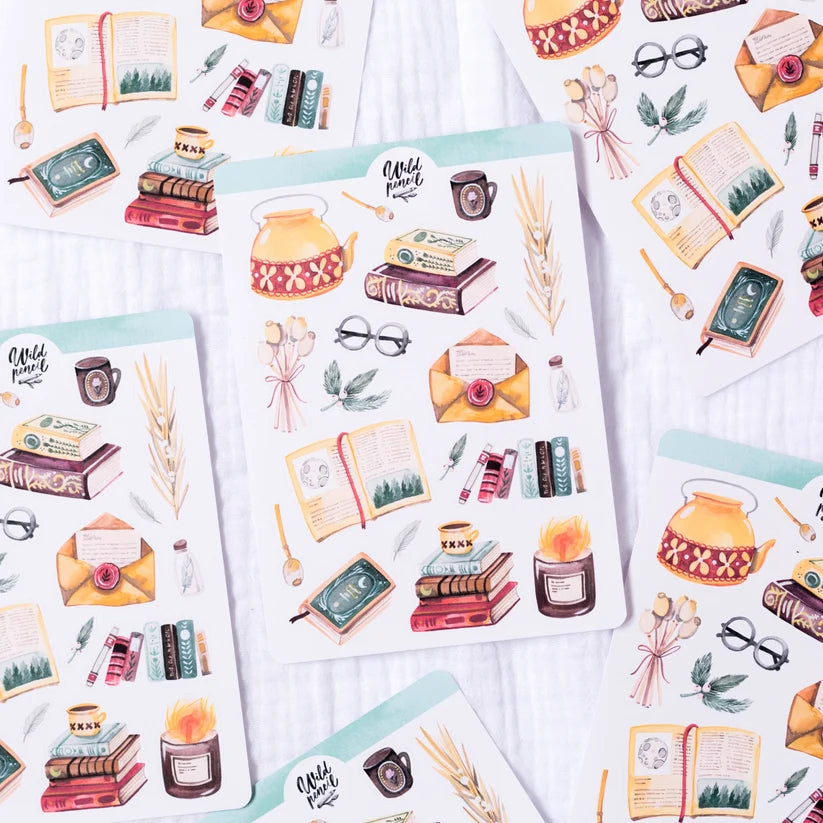 Stickervel Library - Wild Pencil
