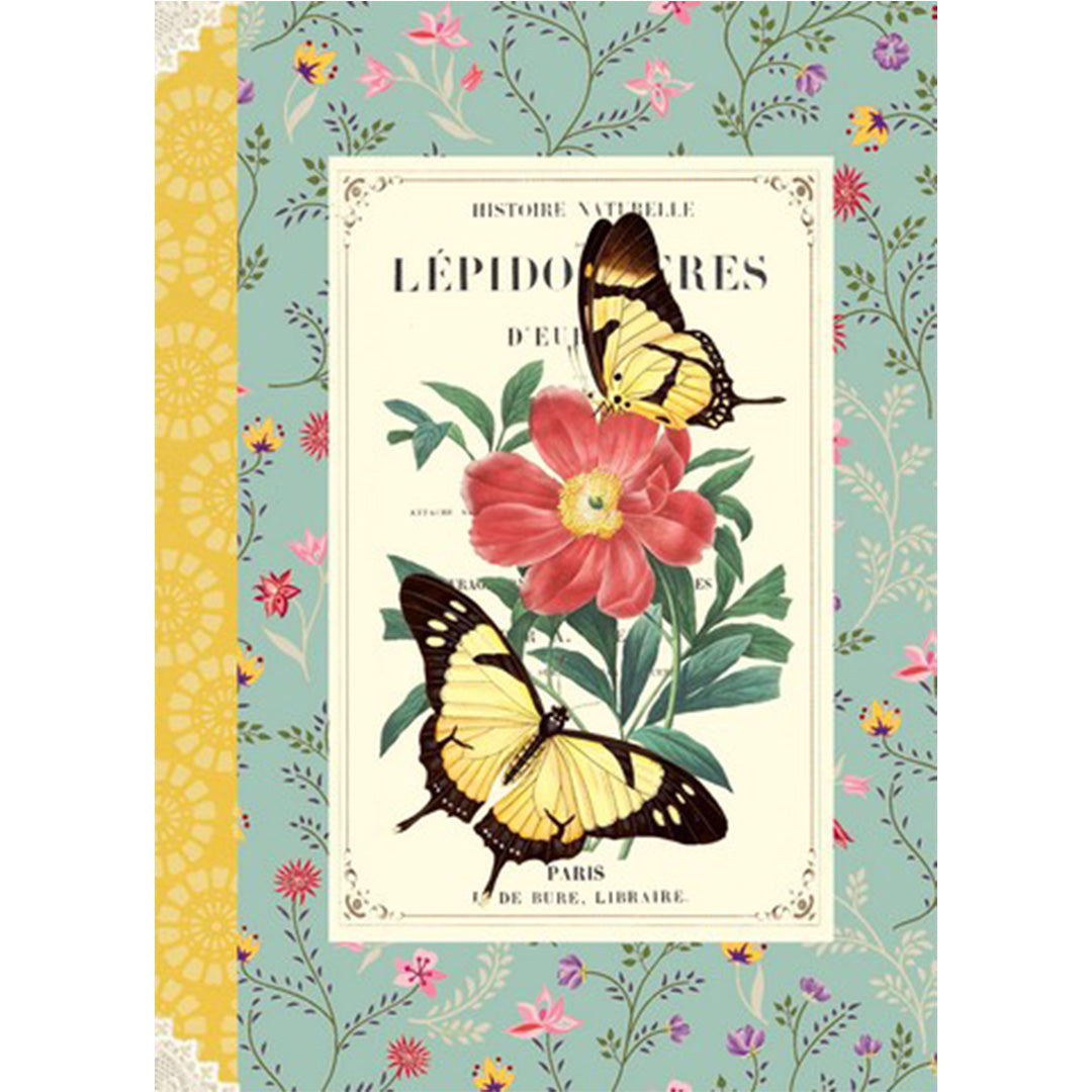 Geïllustreerd notitieboekje Papillons - Gwenaëlle Trolez Créations