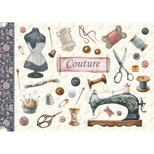 Geïllustreerd notitieboekje Couture - Gwenaëlle Trolez Créations