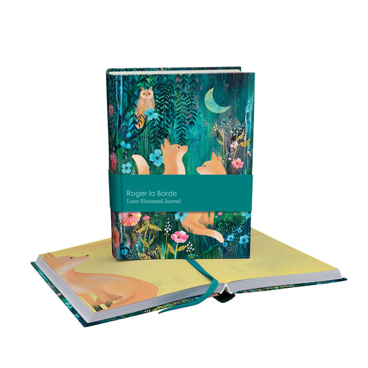 Geïllustreerd notitieboek Moonlit Meadow - Roger la Borde
