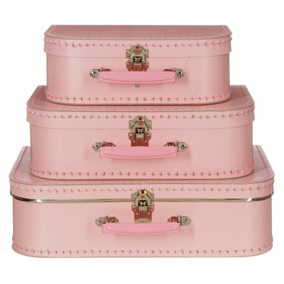 Kinderkoffertje licht roze 25 cm